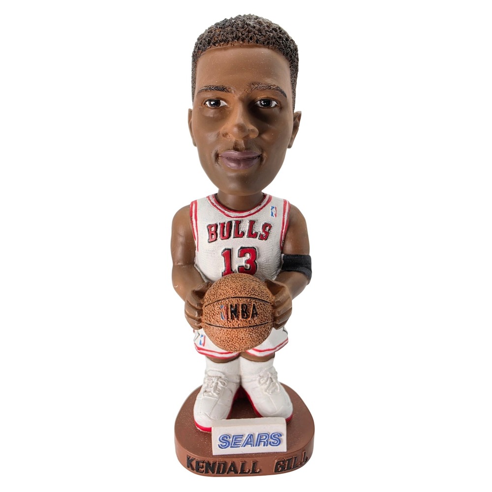 Chicago Bulls Kendall Gill Bobble Dobbles Bobblehead Sears Alexander Global 7"